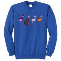 Halloween Pink Flamingo Costume Witch Vampire Mummy Jack Gift Sweatshirt