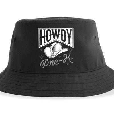 Howdy Prek For The First Day Of School Sustainable Bucket Hat