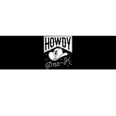 Howdy Prek For The First Day Of School Bumper Sticker