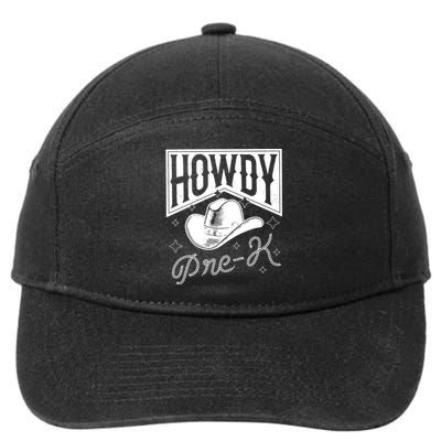 Howdy Prek For The First Day Of School 7-Panel Snapback Hat