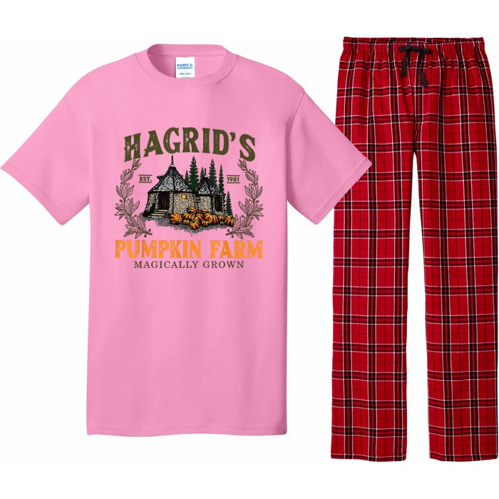 Hagrids Pumpkin Farm Magically Grown Halloween Spooky Season Pajama Set