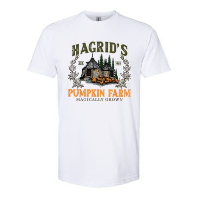 Hagrids Pumpkin Farm Magically Grown Halloween Spooky Season Softstyle CVC T-Shirt