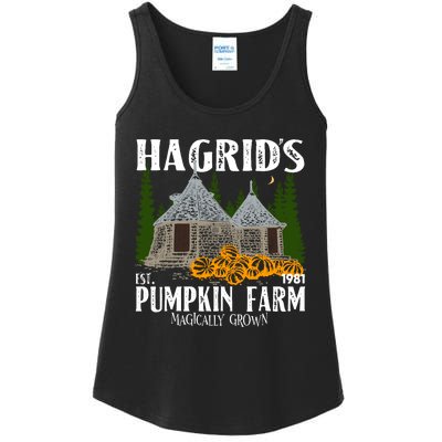 Hagrids Pumpkin Farm Magically Grown Hagrids Pumpkin Farm Thanksgiving Ladies Essential Tank