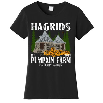 Hagrids Pumpkin Farm Magically Grown Hagrids Pumpkin Farm Thanksgiving Women's T-Shirt