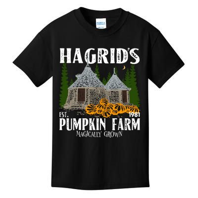 Hagrids Pumpkin Farm Magically Grown Hagrids Pumpkin Farm Thanksgiving Kids T-Shirt