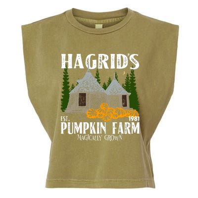 Hagrids Pumpkin Farm Magically Grown Hagrids Pumpkin Farm Thanksgiving Garment-Dyed Women's Muscle Tee