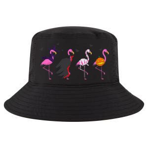 Halloween Pink Flamingo Costume Witch Vampire Mummy Jack Cool Comfort Performance Bucket Hat