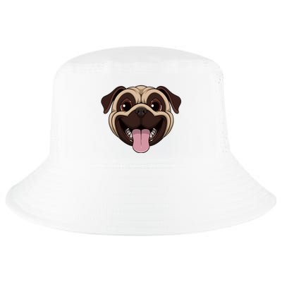 Happy Pug Funny Tongue Cool Comfort Performance Bucket Hat
