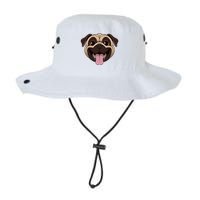 Happy Pug Funny Tongue Bucket Hat