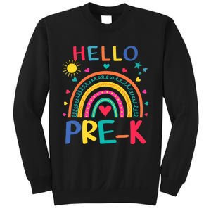 HELLO PRE-K First Day Of School Outfit Girl Sweatshirt