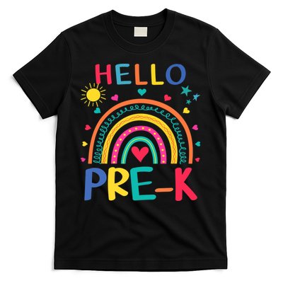 HELLO PRE-K First Day Of School Outfit Girl T-Shirt