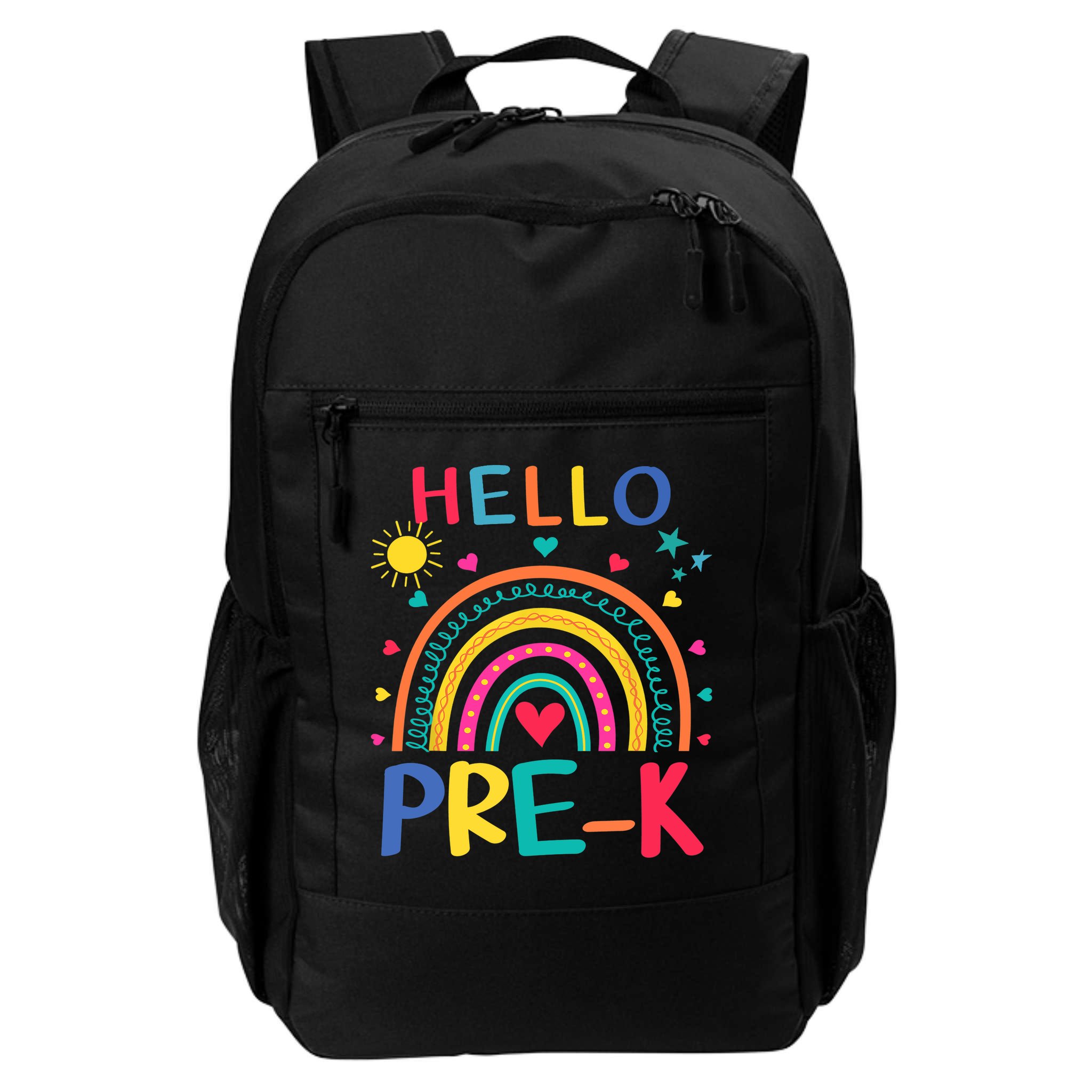 HELLO PRE-K First Day Of School Outfit Girl Backpack