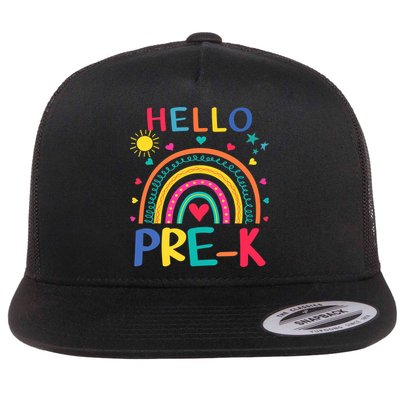 HELLO PRE-K First Day Of School Outfit Girl Flatbill Hat