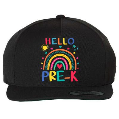 HELLO PRE-K First Day Of School Outfit Girl Wool Snapback Cap