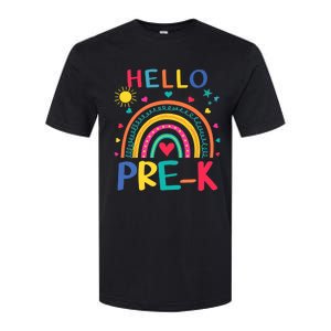 HELLO PRE-K First Day Of School Outfit Girl Softstyle CVC T-Shirt