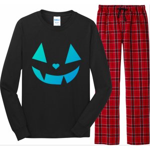 Halloween Pumpkin Face Gift Long Sleeve Pajama Set