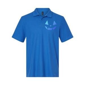 Halloween Pumpkin Face Gift Softstyle Adult Sport Polo