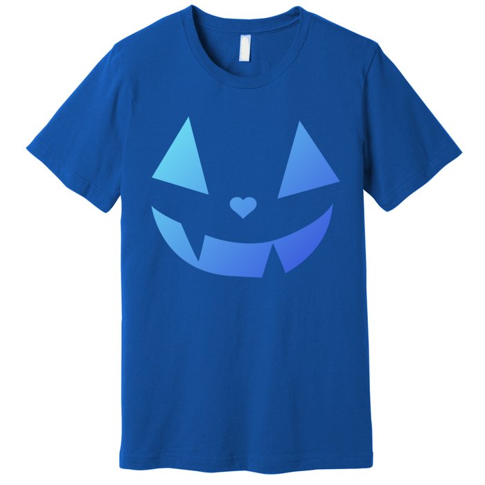 Halloween Pumpkin Face Gift Premium T-Shirt