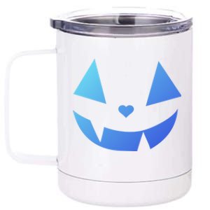 Halloween Pumpkin Face Gift 12 oz Stainless Steel Tumbler Cup