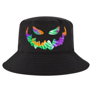 Halloween Pumpkin Green Orange Purple Tie Dye Face Cool Comfort Performance Bucket Hat