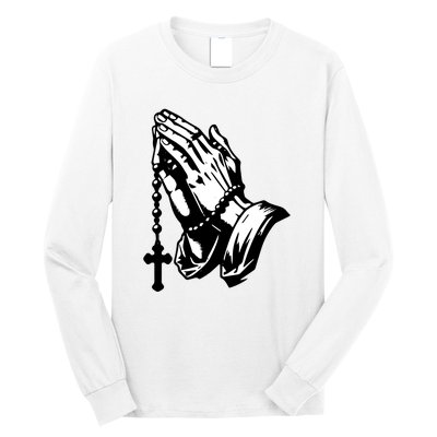 Hand Pray God Long Sleeve Shirt