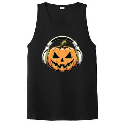 Halloween Pumpkin Gaming Gamers Gift PosiCharge Competitor Tank