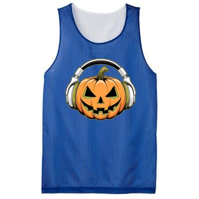 Halloween Pumpkin Gaming Gamers Gift Mesh Reversible Basketball Jersey Tank