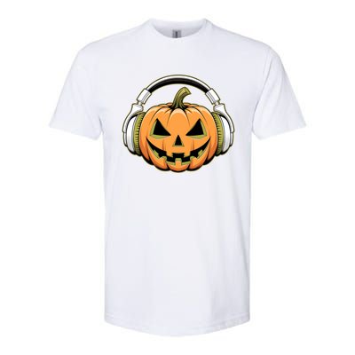 Halloween Pumpkin Gaming Gamers Gift Softstyle CVC T-Shirt