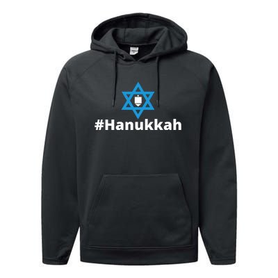 Hanukkah Pefect Gift Performance Fleece Hoodie