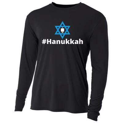 Hanukkah Pefect Gift Cooling Performance Long Sleeve Crew