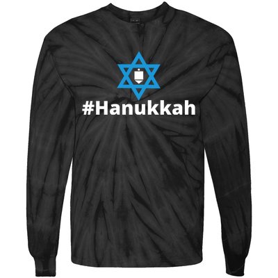 Hanukkah Pefect Gift Tie-Dye Long Sleeve Shirt