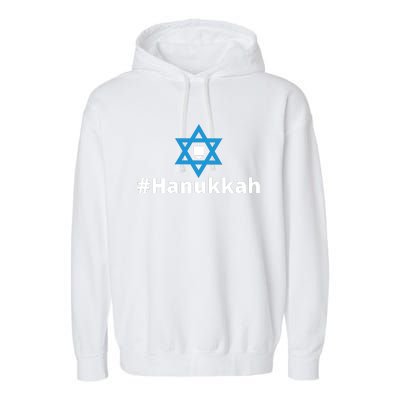 Hanukkah Pefect Gift Garment-Dyed Fleece Hoodie