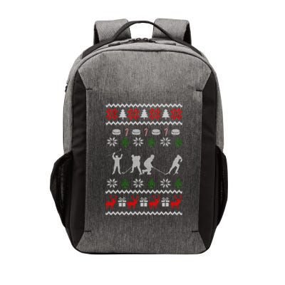 Hockey Player Gift For Christmas Vector Backpack