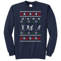 Hockey Player Gift For Christmas Tall Sweatshirt