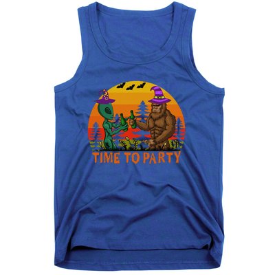 Halloween Party Gifts Bigfoot Alien Witchcraft Tank Top