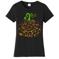 Halloween Pumpkin Glasses with Optometry Tools Women's T-Shirt