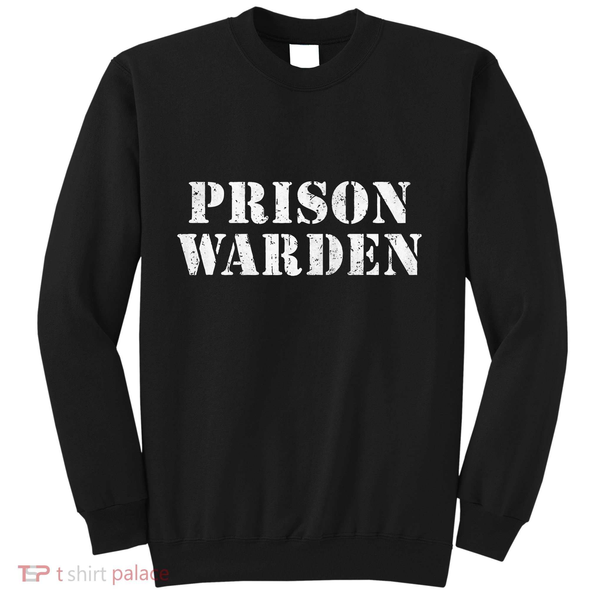 Haunted Prison Guard Halloween Outfit Sweatshirt