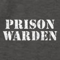 Haunted Prison Guard Halloween Outfit Vector Backpack