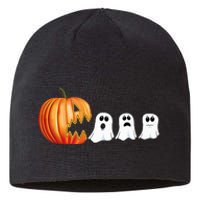 Halloween Pumpkin Ghosts Jack O Lantern Sustainable Beanie