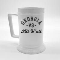 Home Pride Georgia Vs All Yall Beer Stein