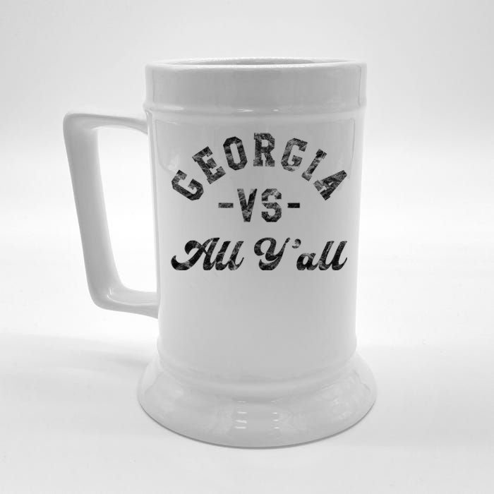 Home Pride Georgia Vs All Yall Beer Stein