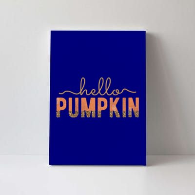 Hello Pumpkin Gift Canvas