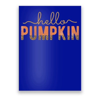 Hello Pumpkin Gift Poster