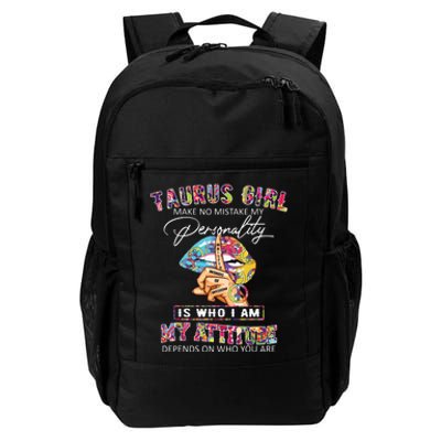 Hippie Peace Girl Taurus Girl Birthday Taurus Birthday Daily Commute Backpack