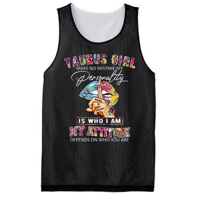 Hippie Peace Girl Taurus Girl Birthday Taurus Birthday Mesh Reversible Basketball Jersey Tank