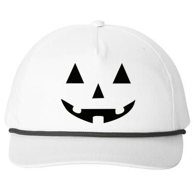 Halloween Pumpkin Snapback Five-Panel Rope Hat