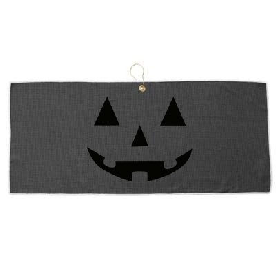 Halloween Pumpkin Large Microfiber Waffle Golf Towel