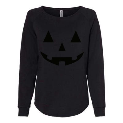 Halloween Pumpkin Womens California Wash Sweatshirt