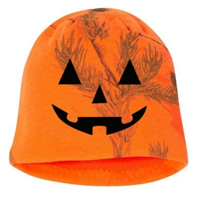 Halloween Pumpkin Kati - Camo Knit Beanie