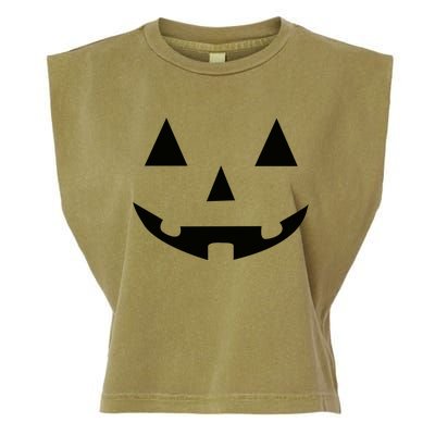 Halloween Pumpkin Garment-Dyed Women's Muscle Tee